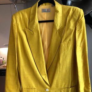 Amazing 90's Vintage Liz Claiborne Silk Blazer